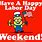 Happy Labor Day Weekend Funny