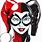 Harley Quinn Face Drawing