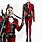 Harley Quinn Red and Black Costume