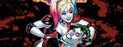 Harley Quinn and Joker Comic Book Art