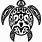 Hawaiian Turtle Clip Art
