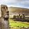 Heads On Easter Island