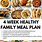 Healthy Eating Family Meal Plan
