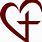 Heart Cross Logo