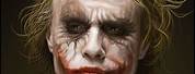 Heath Ledger Joker Portrait