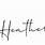 Heather Signature