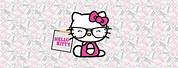 Hello Kitty Vintage Background