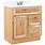 Hickory Bathroom Vanity 30 Inch