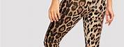 High-Waisted Cheetah Print Leggings