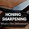 Honing vs Sharpening
