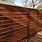 Horizontal Privacy Fence