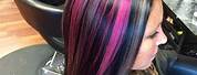 Hot Pink and Silver Hair