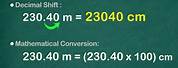 How Do You Convert Centimeters to Meters