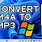 How to Convert M4A to MP3
