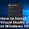 How to Download Visual Studio