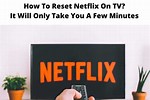 How to Reset Netflix On TV