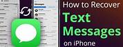 How to Retrieve Deleted Text Messages On iPhone