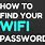 How to Retrieve Wifi Password