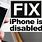 How to Unlock iPhone That Is Disabled