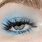 Ice Blue Eye Makeup