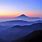 Japan Mountain Sunset