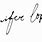 Jennifer Lopez Signature