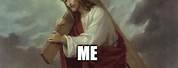 Jesus Carrying Cross Meme