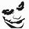 Joker Smile Stencil