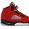 Jordan 5 Retro Raging Bull Red