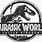 Jurassic World Logo Silhouette