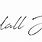 Kendall Jenner Signature