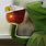 Kermit the Frog Drinking Tea Meme