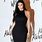 Kim Kardashian Black Bodycon Dress