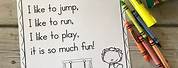 Kindergarten Shared Reading Poems