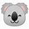 Koala Face Emoji