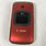 LG Red Flip Phone