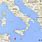 Lampedusa On Map