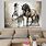 Large Horse Art Canvas