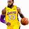 LeBron James Lakers PNG