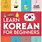 Learn Korean Book