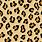Leopard Print Background Clip Art