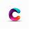 Letter C 3D Logo Design