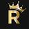 Letter R Crown
