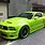 Lime Green Mustang