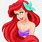 Little Mermaid Ariel Face