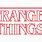 Logo De Stranger Things