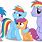 MLP Rainbow Dash Family