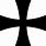 Maltese Cross Silhouette