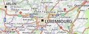 Map Kirchberg Luxembourg