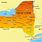 Map of New York USA